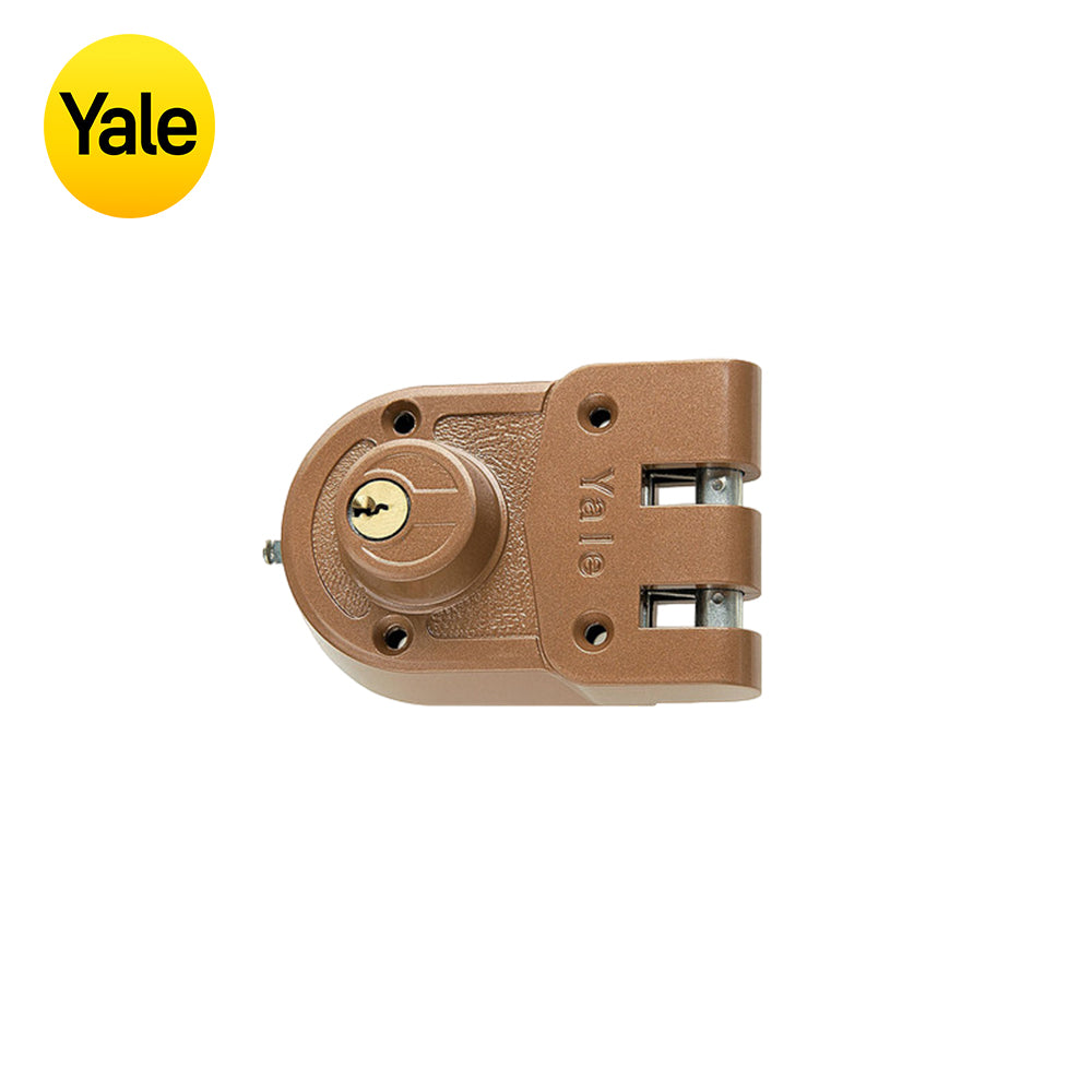 Yale - 197-14-F - Jimmy Proof Deadlock with Double Cylinder and Flat Strike