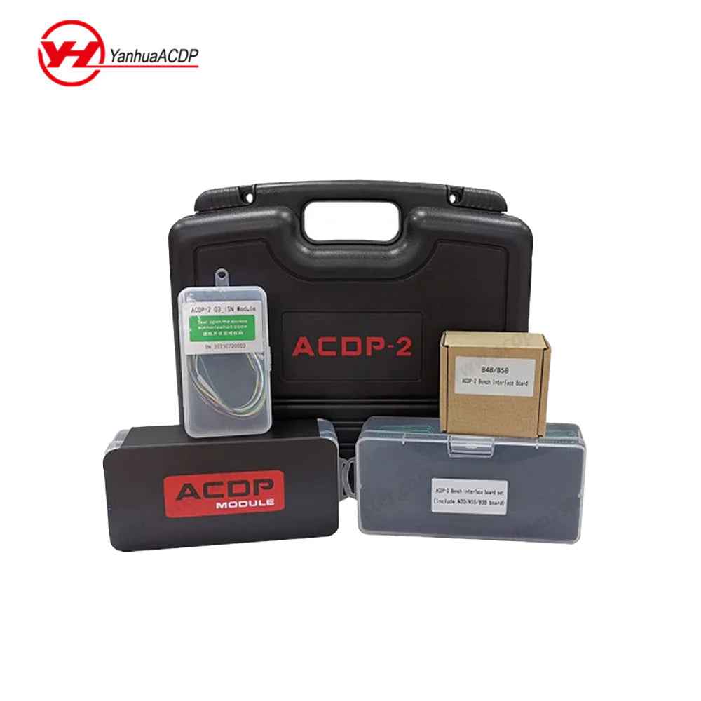 Yanhua ACDP-2 BMW CAS Package with Basic Module and Module 1 and 3, N20/N55/B38 Bench Board Set