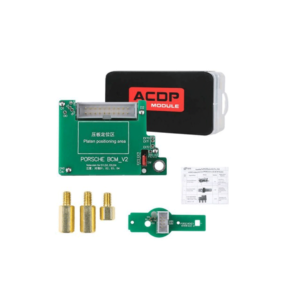 Yanhua ACDP Module 10 Porsche BCM Key Programming for Porsche 2010-2018 Add Key and All Keys Lost Key with License A900