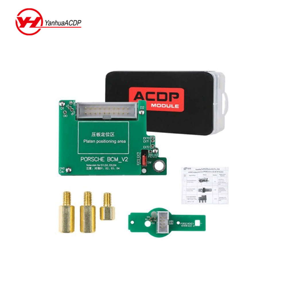 Yanhua ACDP Module 10 Porsche BCM Key Programming for Porsche 2010-2018 Add Key and All Keys Lost Key with License A900