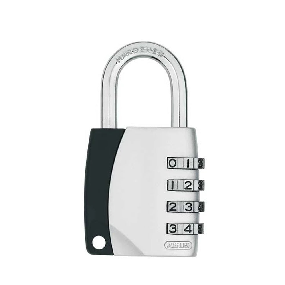 ABUS - 155/40 C - Chrome - Side 4-Dial Resettable Padlock