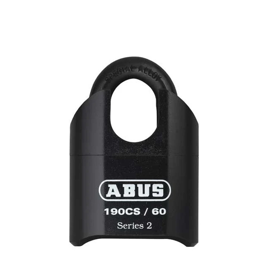 ABUS - 190CS/60 - Black Hardened Steel Jacket - 4-Dial Resettable Padlock