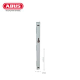 ABUS - 07020 - Steel File Bar / Security Lock Bar for Locking File Cabinets - 2 Drawer