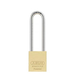 ABUS - 83IC/45 B - Premium Loaded Brass Padlock - S2 - SFIC Interchangeable Core - 1-27/32" Width - 6" Shackle