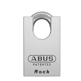 ABUS - 83CS/55-300 - Chrome Plated Hardened Steel Padlock w/ Shackle Guard - S2 - Schlage C - 5/6 Pin - Rekeyable - 2-11/64" Width