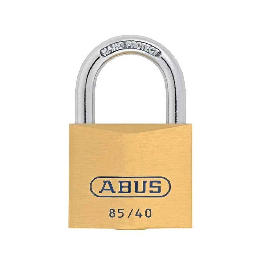 ABUS - 85/40 B - Premium Solid Brass Padlock - KA -1-37/64" Width