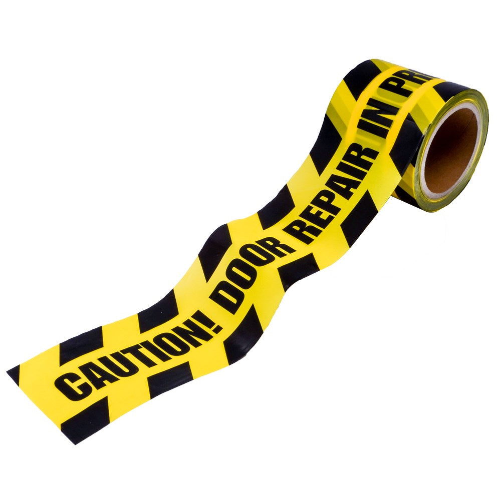 ACT 300 Feet Long Caution Tape - "Door Repair In Progress"Â 300 Feet