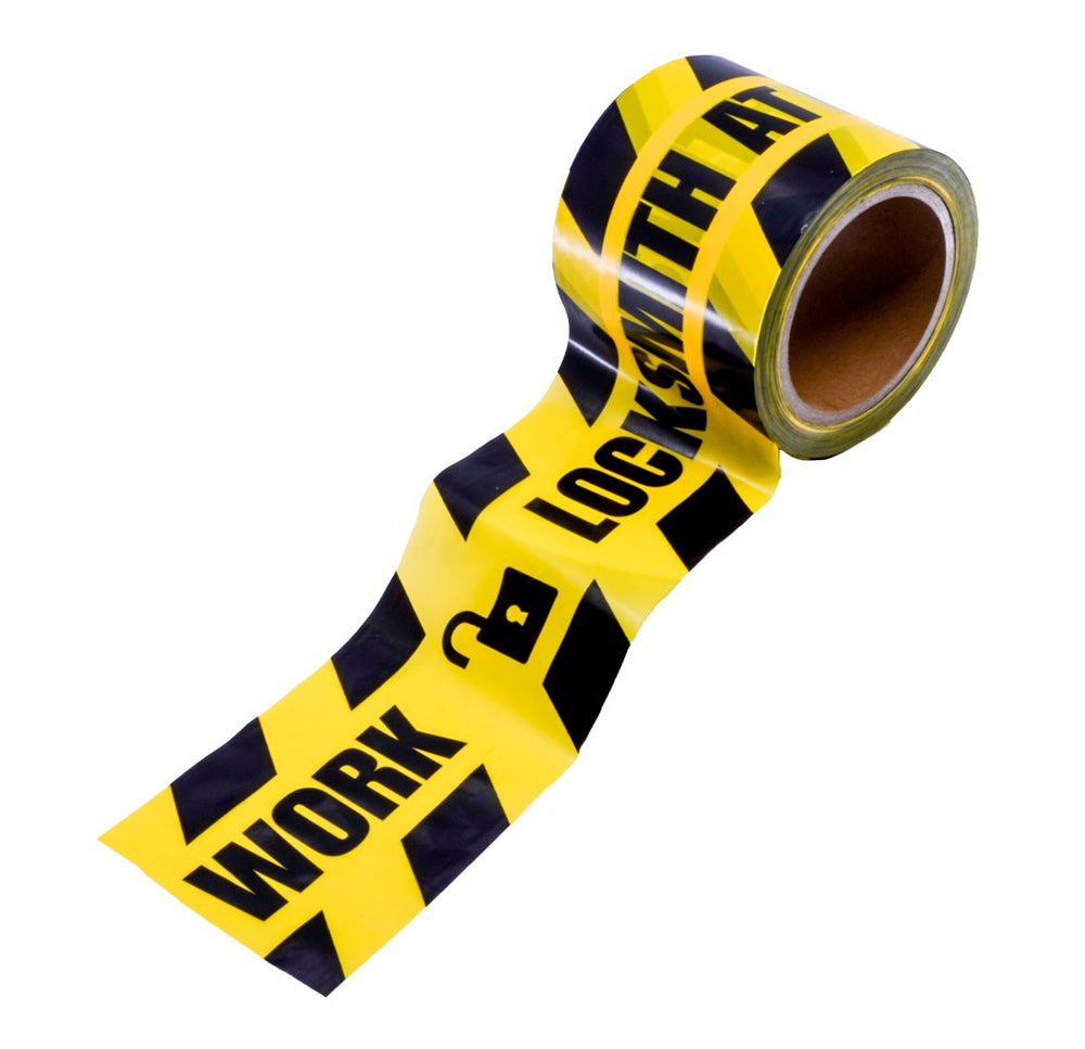 ACT 300 Feet Long Caution Tape - "Locksmith At Work"