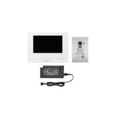 Aiphone - JOS-1FW Mobile-Ready Box Set - Flush-Mount Door Station - 7 Screen And Vandal Resistant Door Station