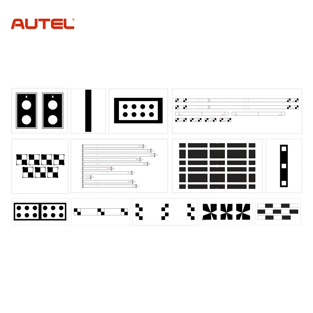 Autel ADASAVM1 ADAS Standard Frame AVM Camera Calibration Package