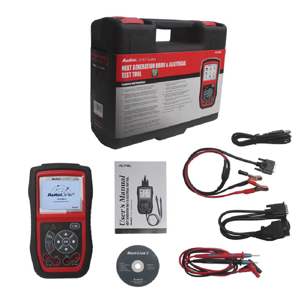 Autel AutoLink AL539B Diagnostic Tool Electrical Tester OBD2 Code Reader