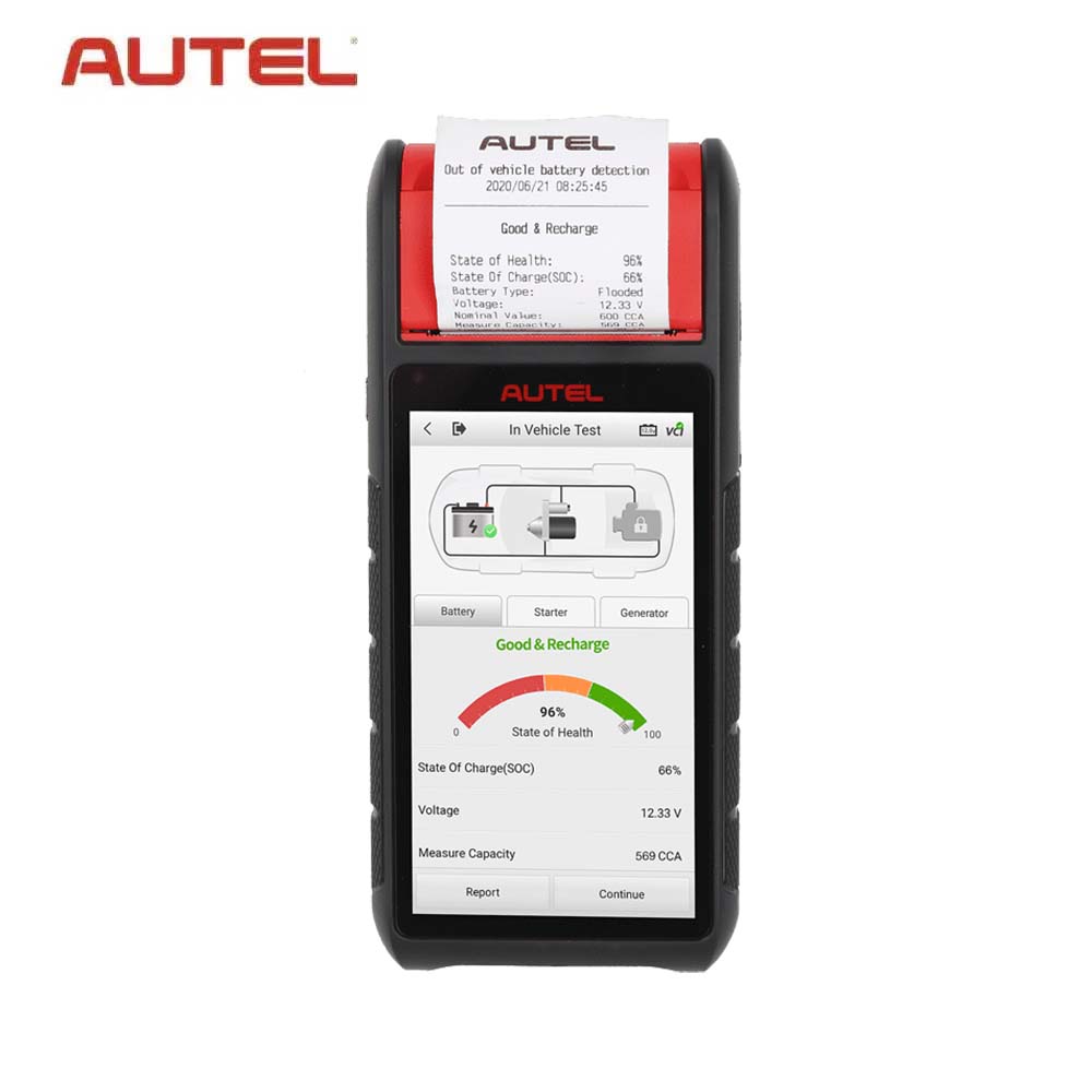 Autel MaxiBAS BT608 Battery and Vehicle Diagnostic Tool