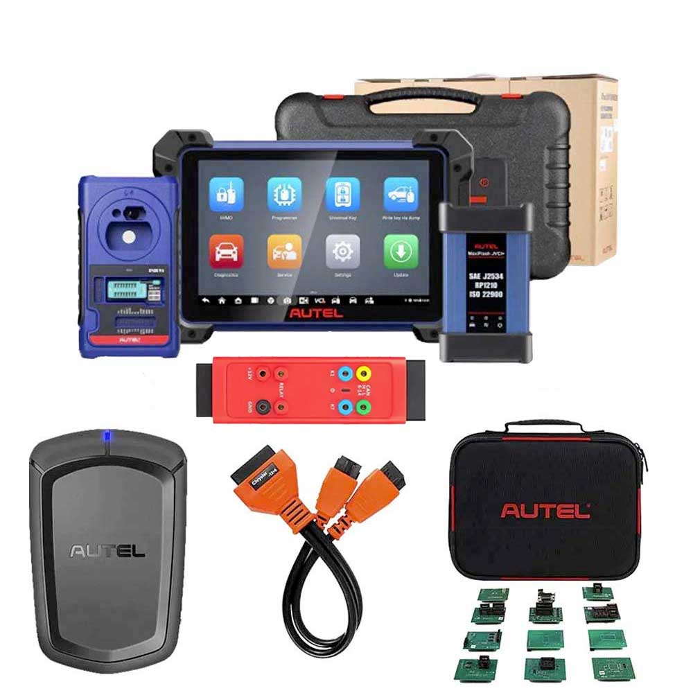 Autel MaxiIM IM608 PRO II Key Programming and Diagnostic Tool with Bypass Cable and G-BOX3 , APB112 and IMKPA (No Area Restriction)