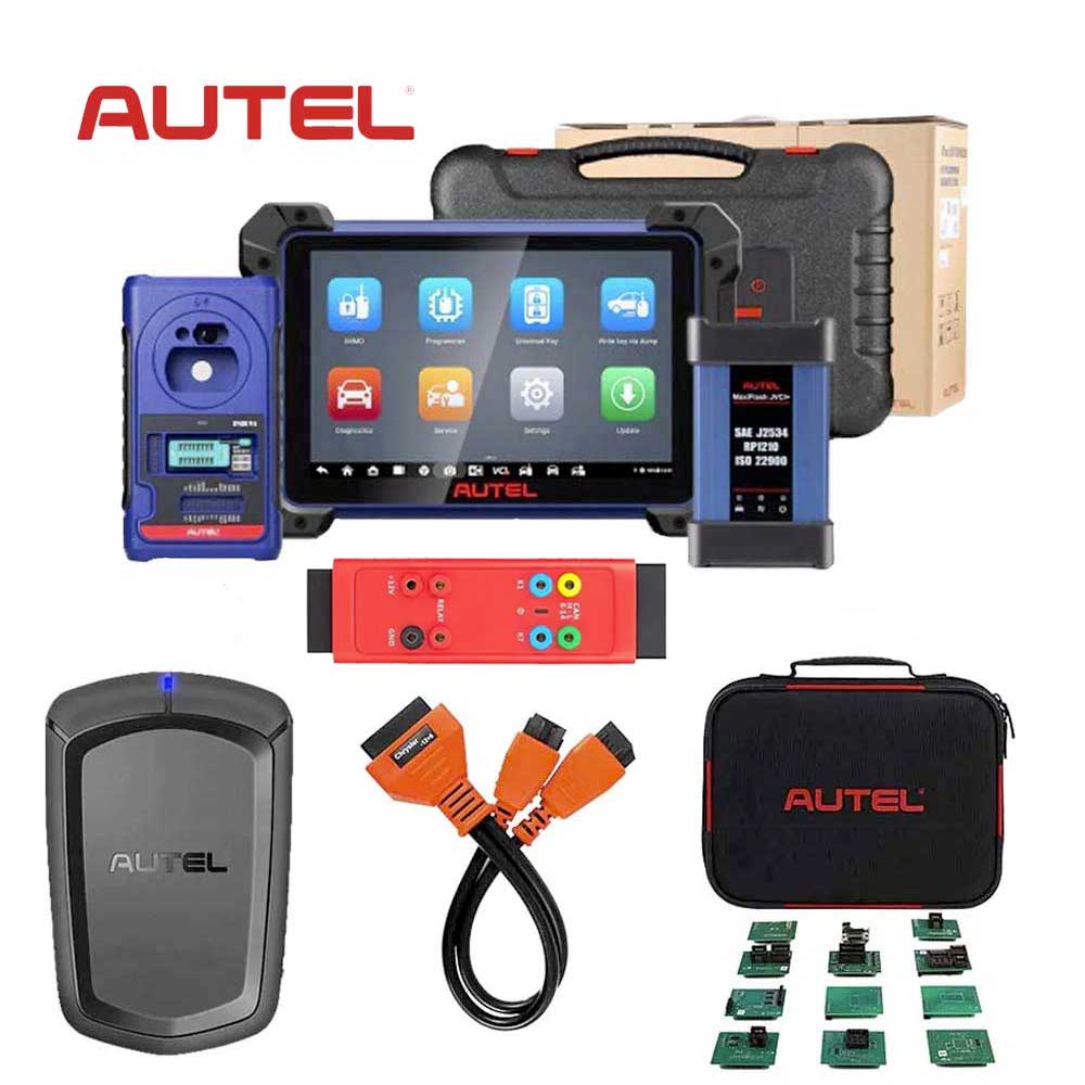 Autel MaxiIM IM608 PRO II Key Programming and Diagnostic Tool with Bypass Cable and G-BOX3 , APB112 and IMKPA (No Area Restriction)