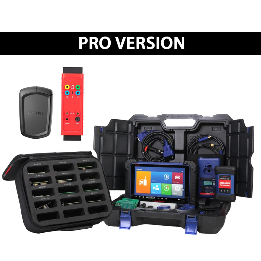 Autel MaxiIM IM608 PRO - Auto Key Programmer & Diagnostic Tool Plus APB112, G-BOX2 & IMKPA Accessories for Renew & Unlock (USA Version)