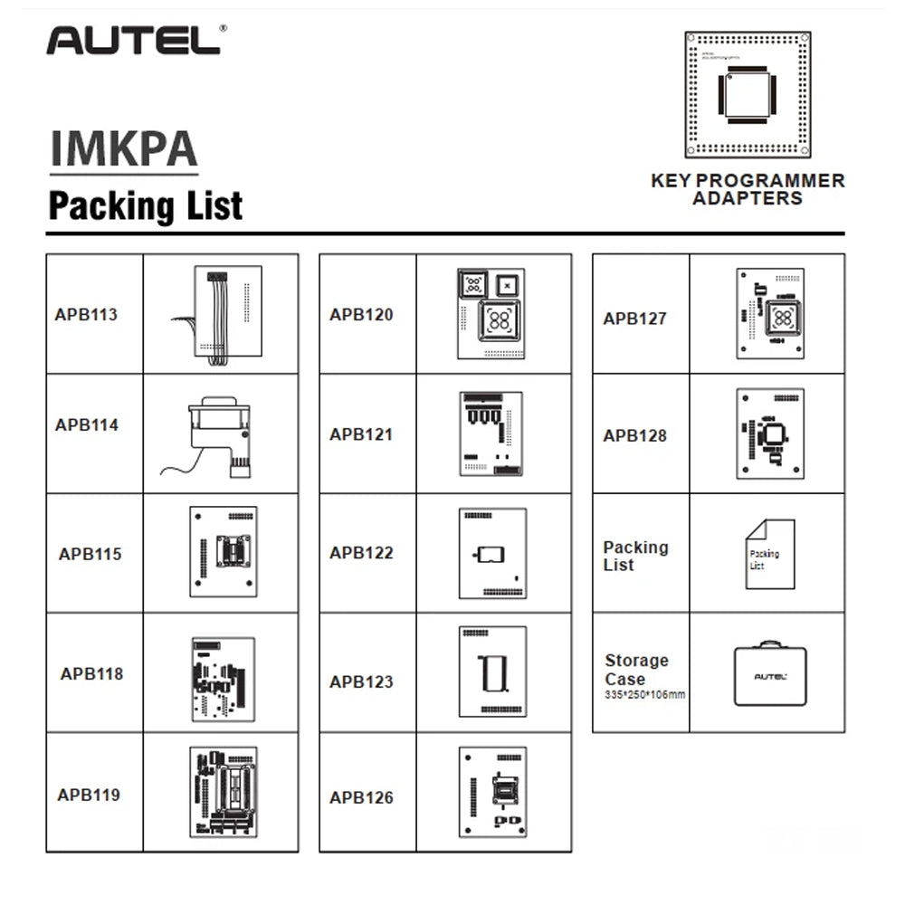 Autel MaxiIM IM608 PRO - Auto Key Programmer & Diagnostic Tool Plus APB112, G-BOX2 & IMKPA Accessories for Renew & Unlock (USA Version)