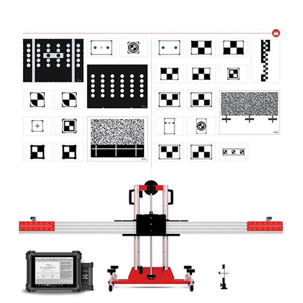 Autel LDW20T ADAS Standard Frame Automotive LDW w/ MS909 Tablet