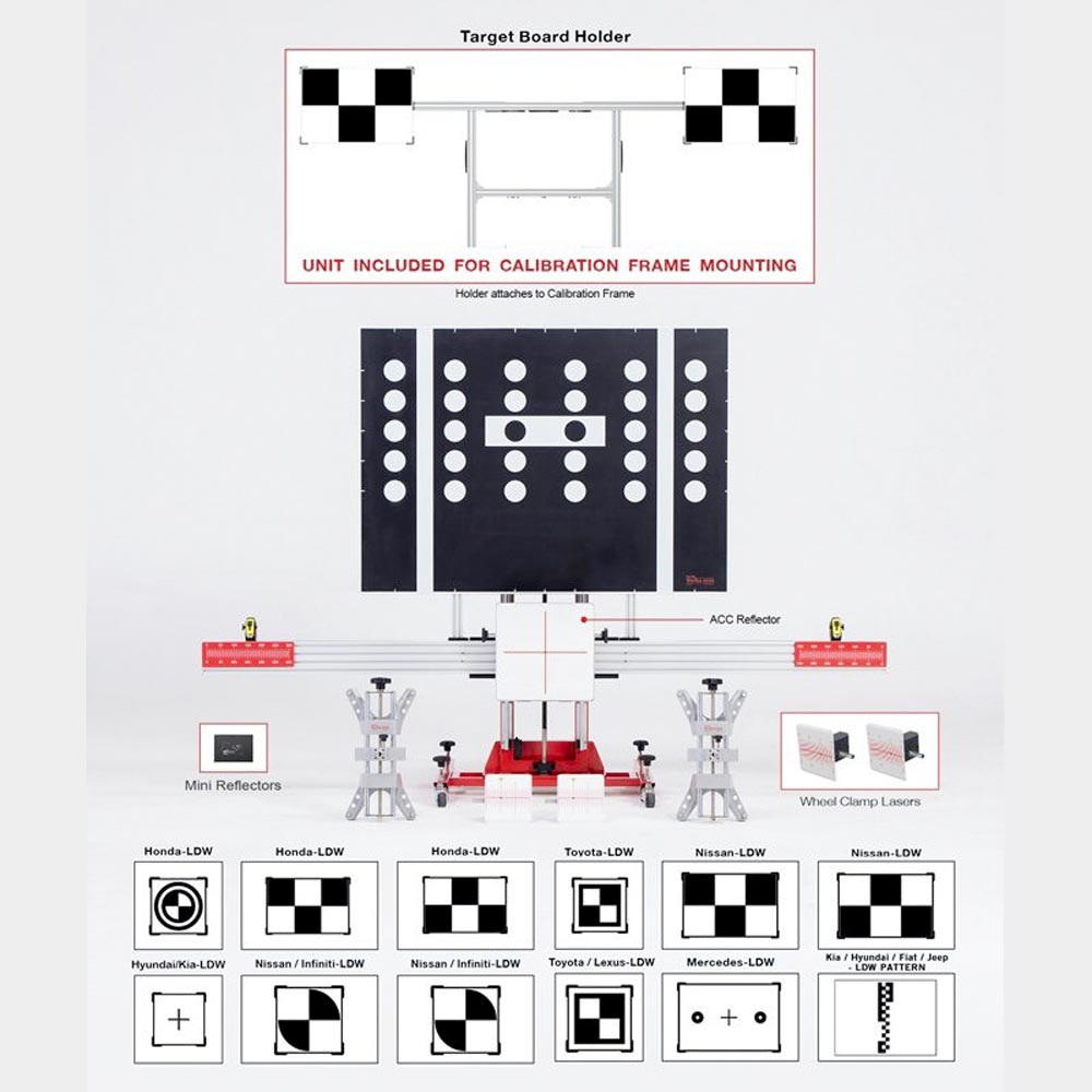 Autel ADAS Lane Departure Warning Calibration Package