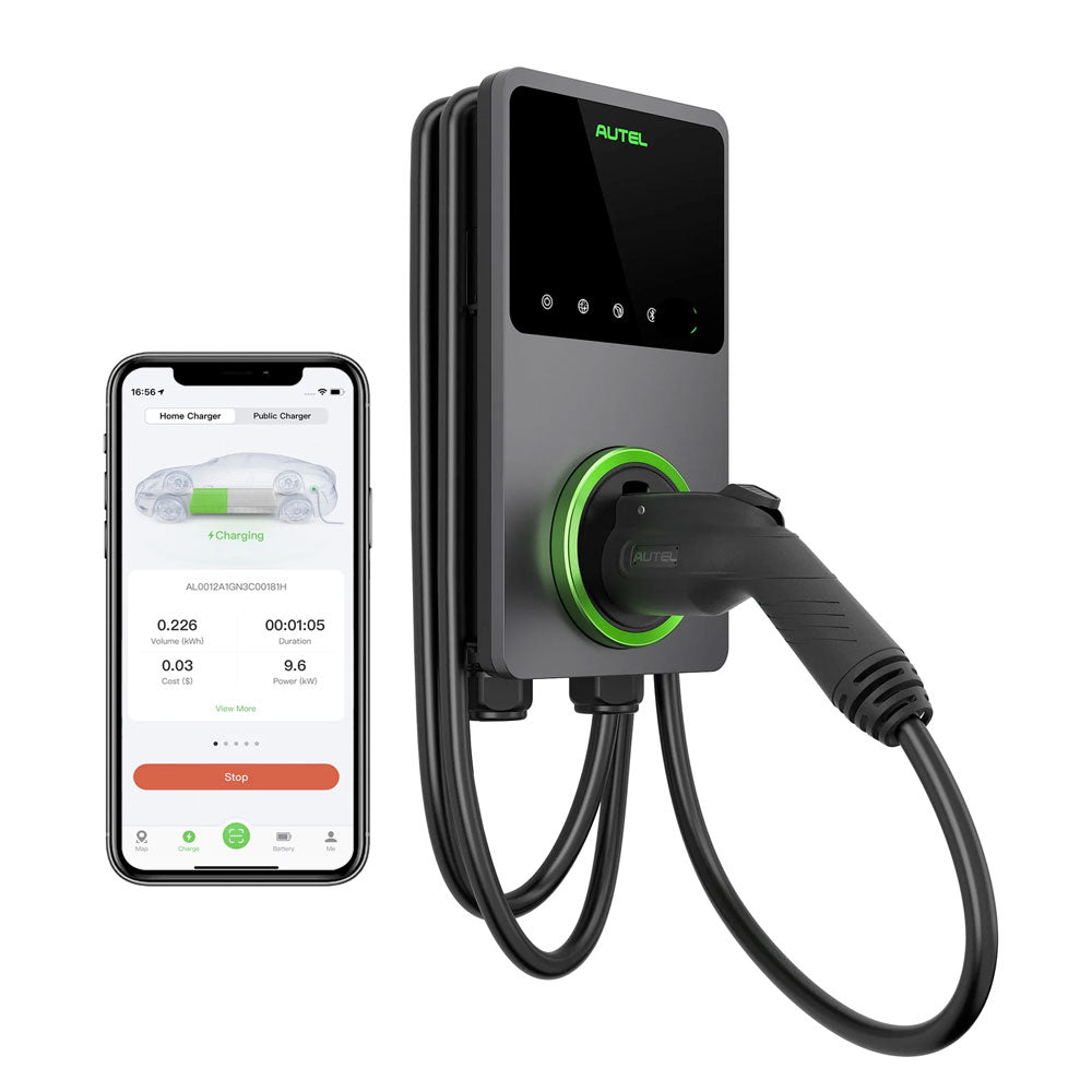 Autel MaxiCharger AC Home 50A - EV Charger With In-Body Holster