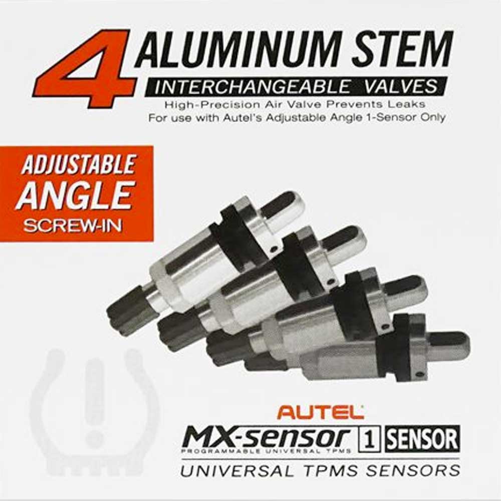 Autel 4-Pack of Metal Screw-in Valves for Adjustable Angle 1-Sensor