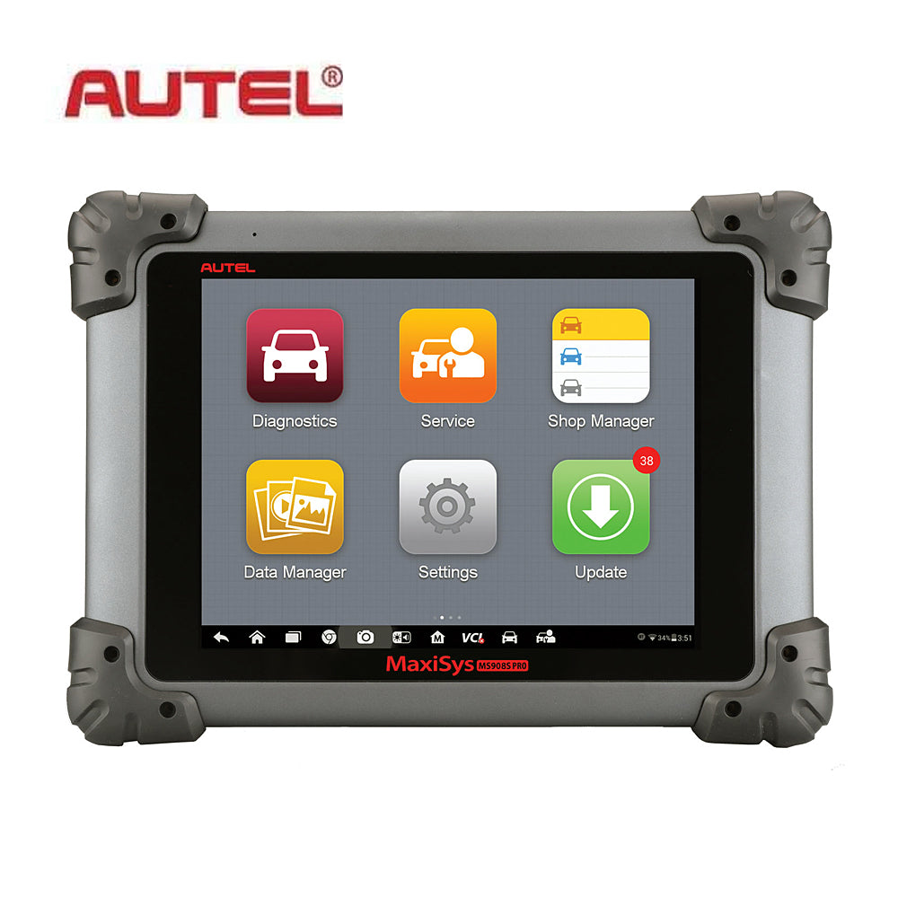 Autel MaxiSys MS908S Pro Diagnostic System w/J2534 Pass-Thru Programmer Device