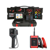 Autel MaxiSys MS919 Diagnostic Tablet with MaxiFlash VCMI and MV460 Digital Videoscope and MaxiBAS BT506 Battery Tester