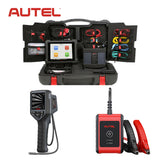 Autel MaxiSys MS919 Diagnostic Tablet with MaxiFlash VCMI and MV460 Digital Videoscope and MaxiBAS BT506 Battery Tester