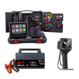 Autel MaxiSys Ultra Diagnostic Tablet with MaxiFlash VCMI and DSR ProSeries INC100 Battery Charger and MV480 Digital Videoscope