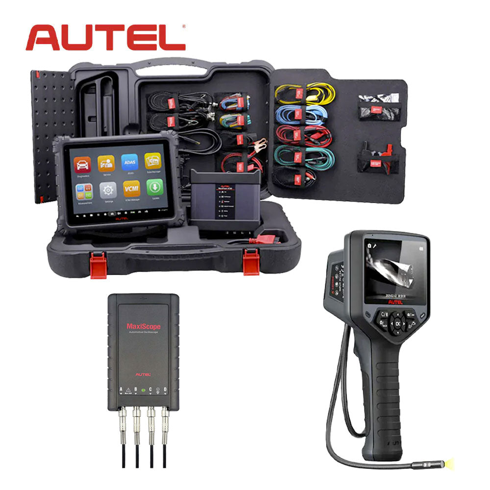 Autel MaxiSys Ultra with MaxiFlash VCMI and MaxiScope MP408 and MV480 Digital Videoscope