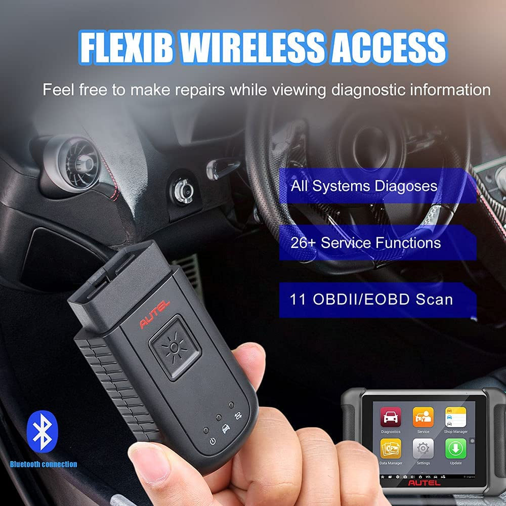 Autel MaxiSYS-VCI 100 Compact Bluetooth Vehicle Communication Interface for Autel Maxisys Tablet