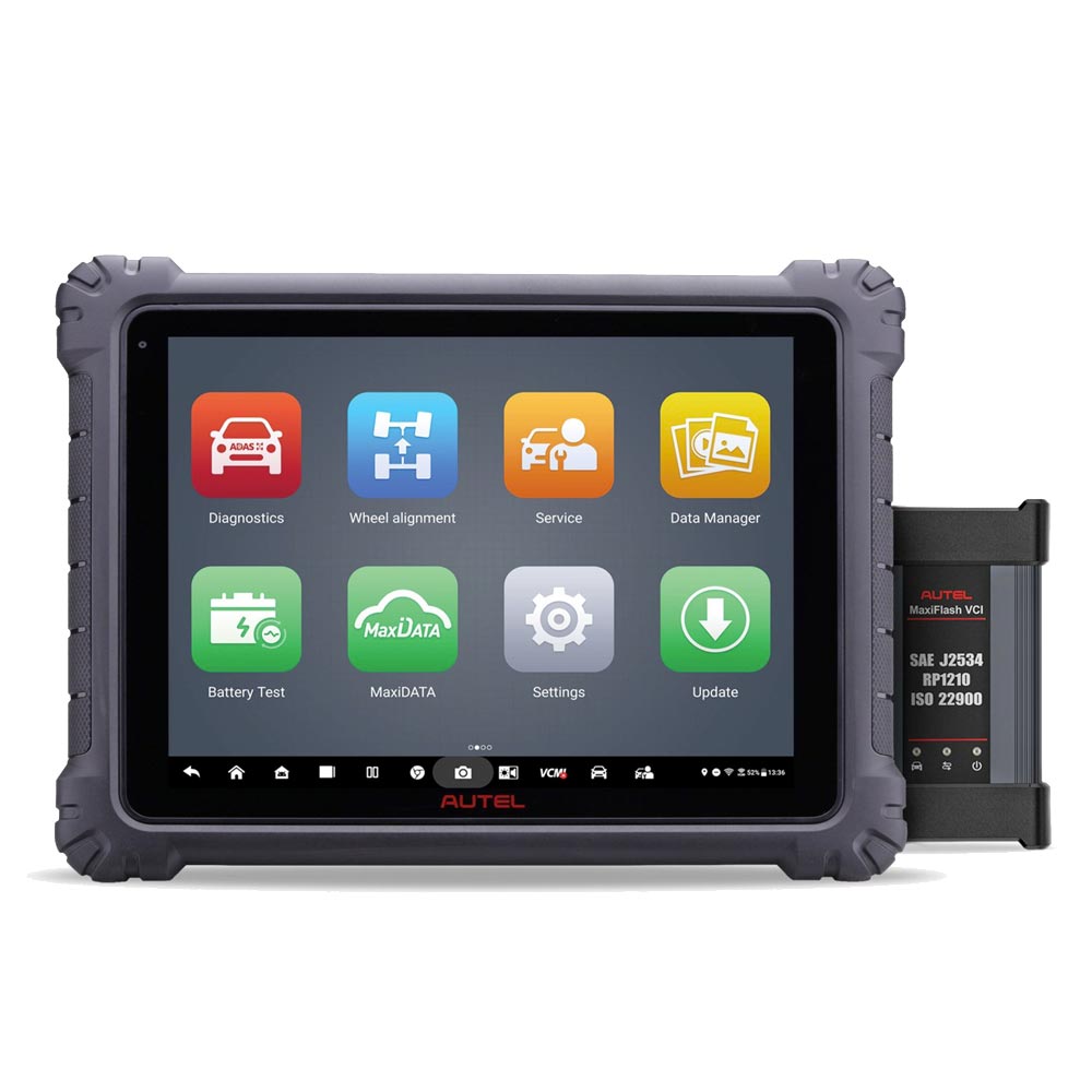 Autel MaxiSYS Ultra ADAS Tablet with MaxiFlash VCI and J2534 Passthru Programming Device