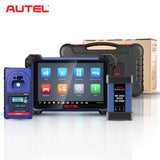 Autel MaxiIM IM608 PRO II and G-BOX3 Key Programming and Diagnostic Tool Full Adapters Bundle with OTOFIX Black Smart Key Watch