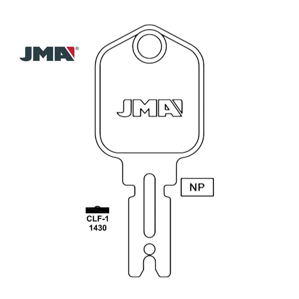 1429 Clark Fork Lift Key Blank - 1430 / CLF-1