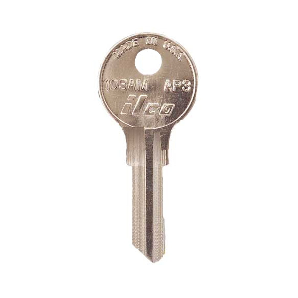 103AM Chicago Commercial & Residencial Key Blank - CHI-8D / AP3 (Packs of 10)