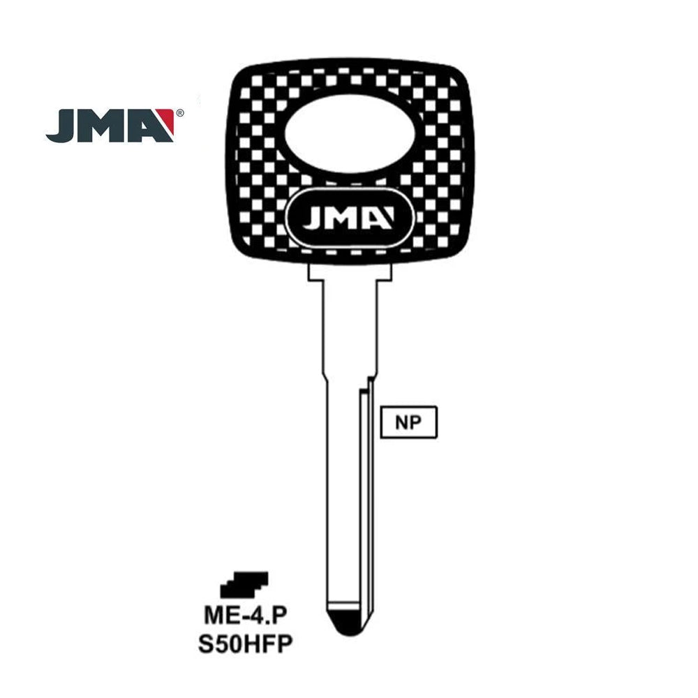 1981 - 1993 JMA Blank Key for  Mercedes Benz/ S50HF-P