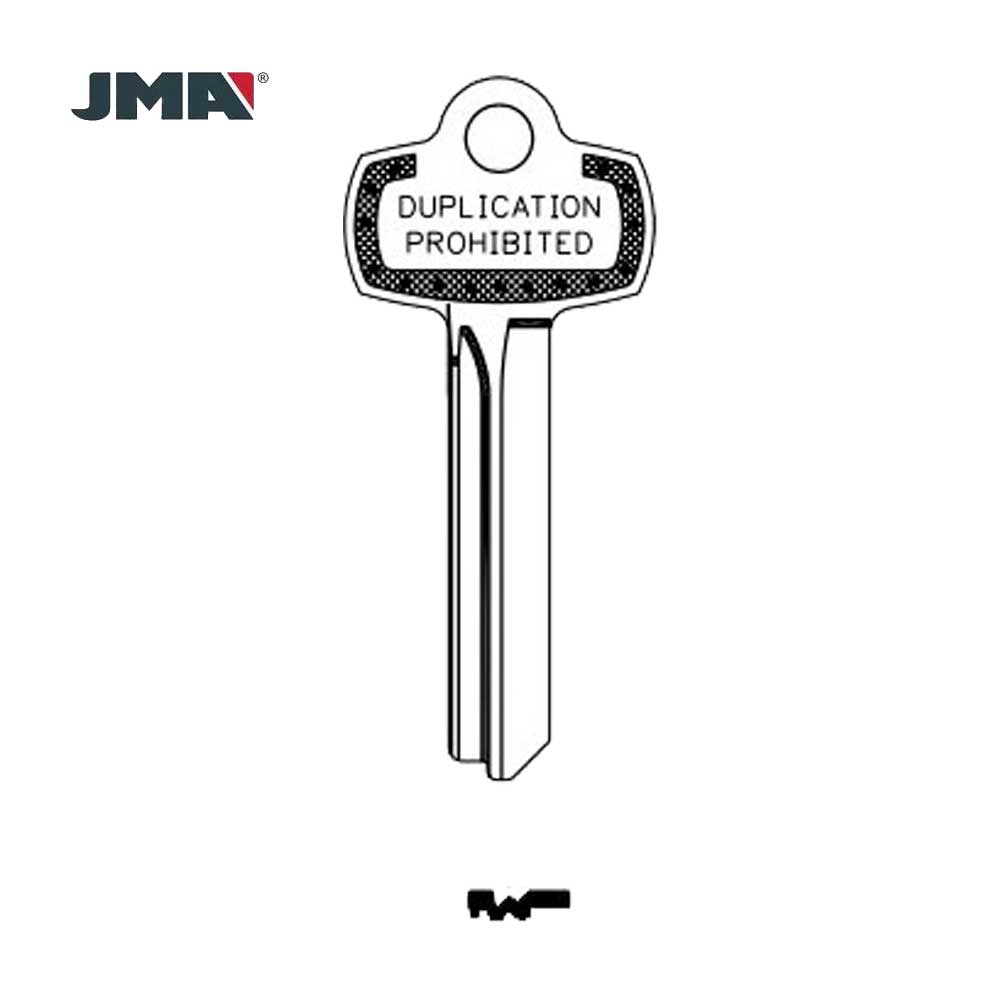 JMA BES-11DS / 1A1M1 BEST M Keyway - Duplication Prohibited (Pack of 10)