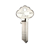 ILC-4DE / IN3 / IN36 / X1054K Ilco 5-Wafer Cabinet Key Brass (Packs of 10)