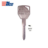 Jaguar Key Blank - JA2 (Packs of 10)