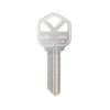 Nickel Plated Finish Key Blank - KWI-1KE / KW1 NP