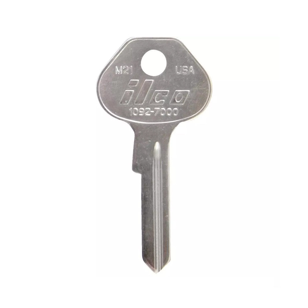 1092-7000 6-PIN Master Padlock Key Blank - MAS-2D / M21 (Packs of 10)