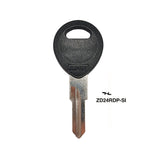 Suzuki BMW Ducati Honda Triumph Yamaha Zadi Motorcycle Key Blank  - ZA-9.P1 / ZD24RDP-SI