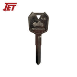 JET KA33 - Kawasaki Motorcycle Key Blank X278 (2008+ Ninja 250) - Discontinued