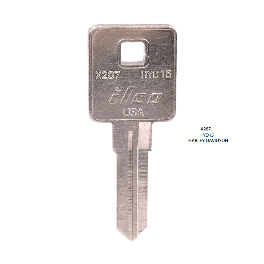 Harley Davidson Motorcycle Key Blank - HYD15