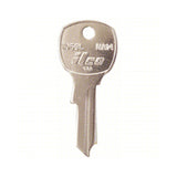 1069L National Cabinet Key Blank - Brass - NTC-1D / NA14 (Packs of 50)