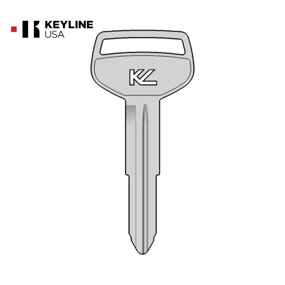 Keyline Mechanical Metal Key for Toyota -  BTR40 / TR40