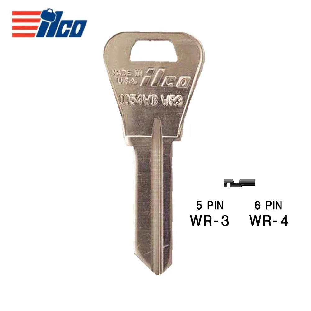 WR3 5-Pin Weiser Keys - Brass Finish - WR3 BR - WEI-1