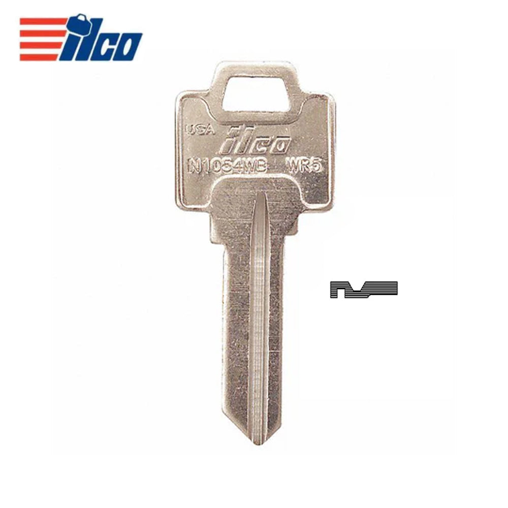 WR5 / N1054WB 5-Pin Weiser Keys - Brass Finish / WR5 BR - WEI-3