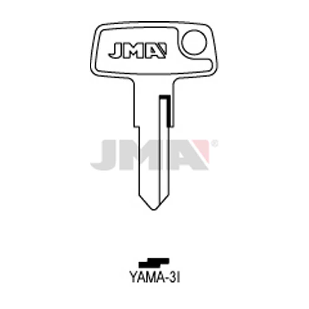 JMA YAMA-3I / YH39 / X66 Yamaha Motorcycle Key (Pack of 10)