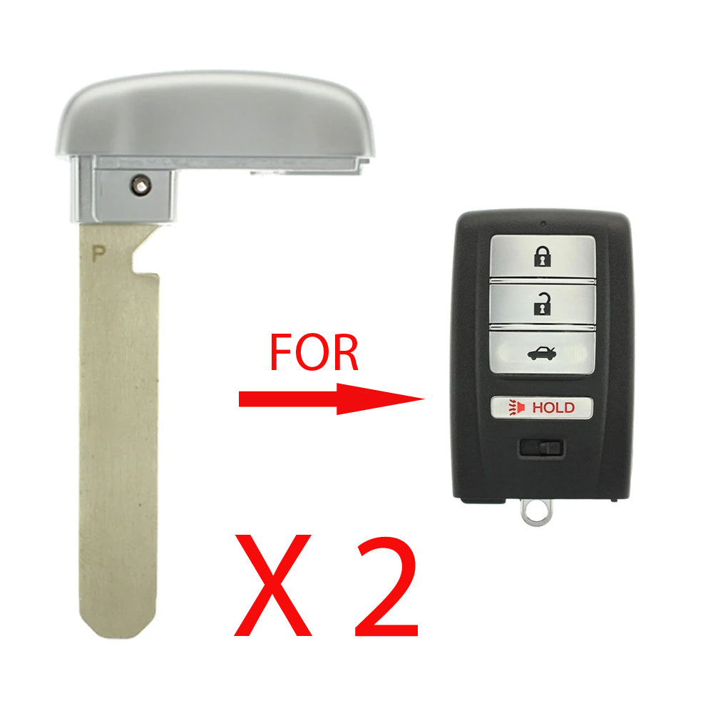 2014 - 2021 Acura Emergency Key (2 Pack)