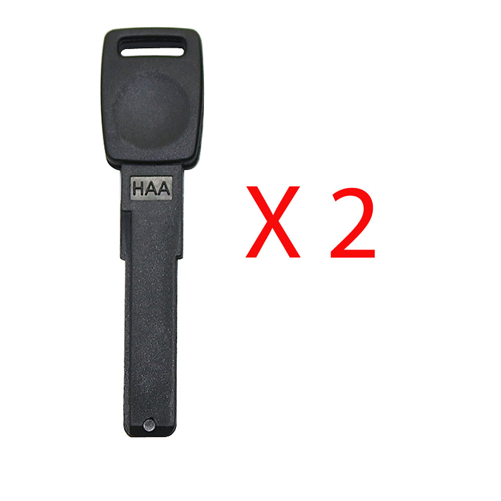 2008 - 2012 Audi Emergency Key (2 Pack)